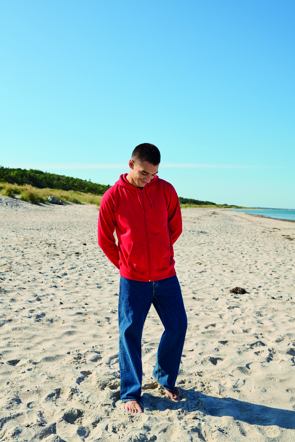 Mens Hoodie w. Zip